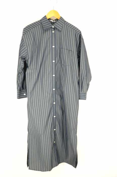 NINE(ナイン) Back Tiered Shirt Dress レディース ワンピース