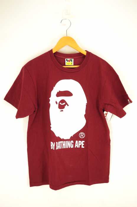 A BATHING APE （アベイシングエイプ） サルビックロゴプリント Tシャツ メンズ トップス