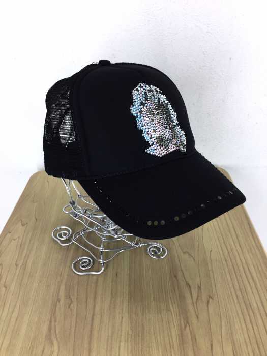 Dartin Bonaparto（ダルタン ボナパル） ラインストーン メッシュキャップ メンズ 帽子