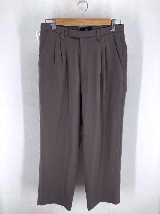 HARE◆スラックスパンツ/S/ポリエステル/BEG