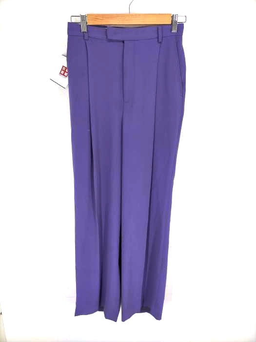 6（ROKU） BEAUTY＆YOUTH UNITED ARROWS（ロクビューティーアンドユースユナイテッドアローズ） GEORGETTE HIGH WAIST PANTS レディース パンツ