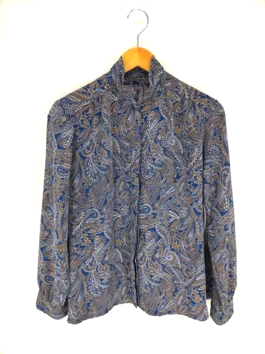 COUNTRY SOPHISTICATES by Pendleton（カントリーソフィティケート バイ ペンデルトン） ペイズリー柄スタンドカラーシャツ レディース トップス