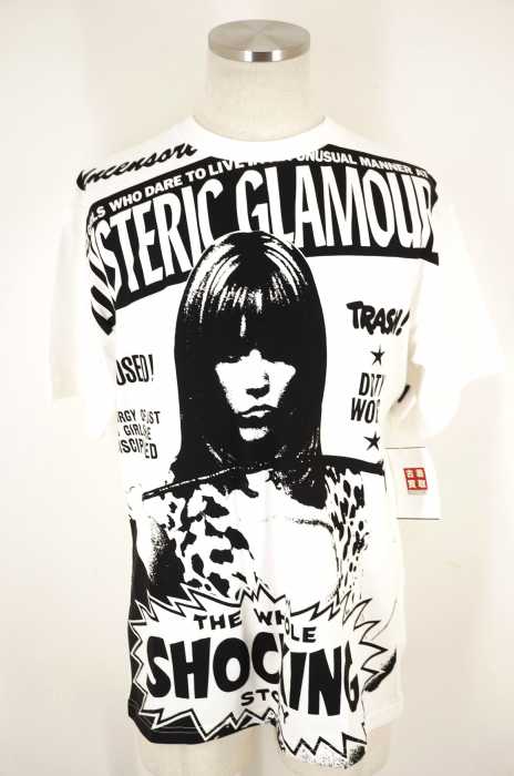 HYSTERIC GLAMOUR (ヒステリックグラマー) THE WOLE SHOCKING STORY pt T-SH メンズ トップス