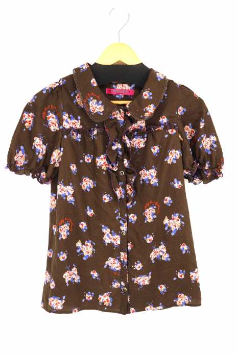 DOLLY GIRL BY ANNA SUI（ドーリーガールバイアナスイ） 総柄 シャツ レディース トップス