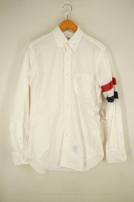 THOM BROWNE(トムブラウン) 2ラインボタンダウンシャツ メンズ トップス