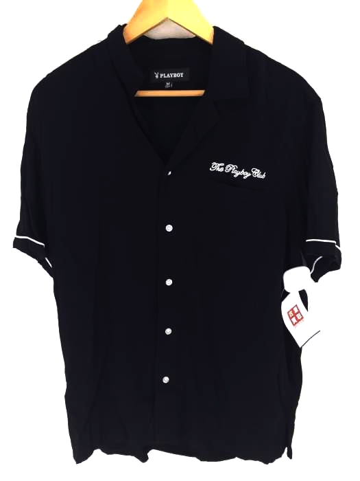 PLAYBOY(プレイボーイ) バックロゴボウリングシャツ メンズ トップス