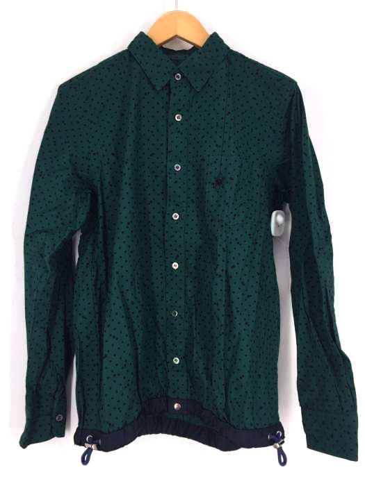 Sacai(サカイ) DRAWSTRING DOT SHIRTS メンズ トップス