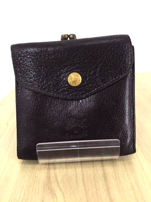 IL BISONTE(イルビゾンテ) レザー二つ折り財布 メンズ 財布・ケース