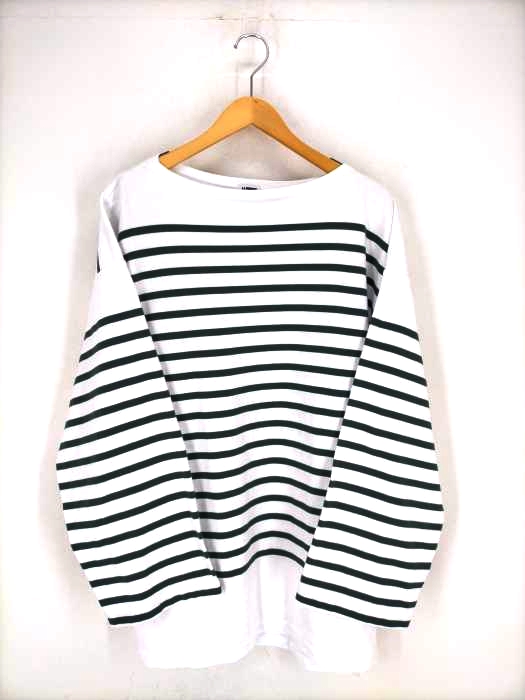 H BEAUTY&YOUTH(エイチ ビューティーアンドユース) MONSTER NAVAL MOTIF PULLOVER メンズ トップス