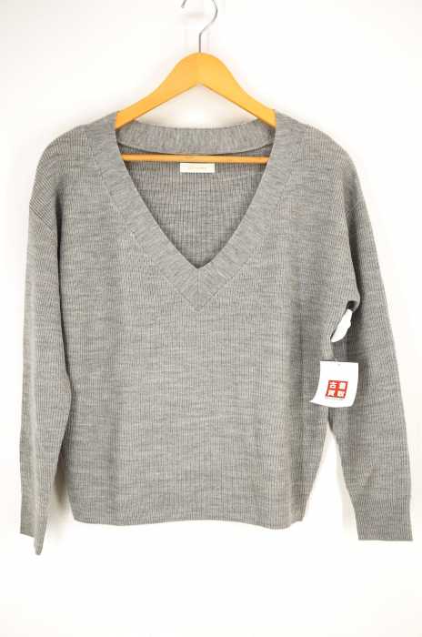 Loungedress (ラウンジドレス) Vネックニットプルオーバー レディース トップス