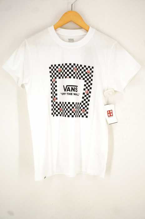 VANS （バンズ ） チェッカー プリントTシャツ レディース トップス
