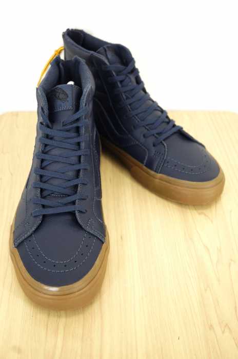 VANS （バンズ ） SK8-HI レザー バックジップ メンズ シューズ