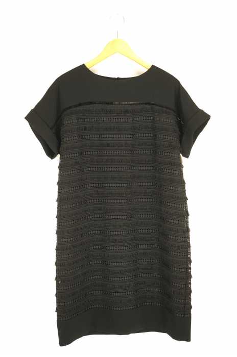 AULA(アウラ) FRINGE LACE DRESS レディース ワンピース