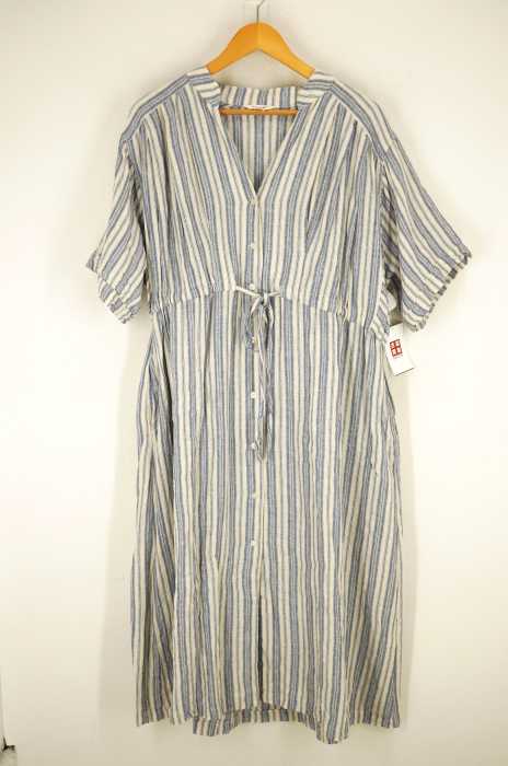 moussy （マウジー） LINEN LONG SHIRT DRESS レディース ワンピース
