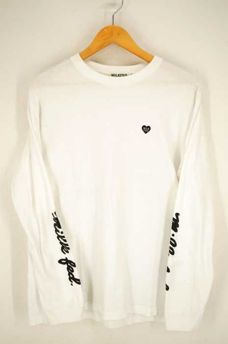 MILKFED.（ミルクフェド） BIG LS TEE SLEEVE ICING LOGO レディース トップス