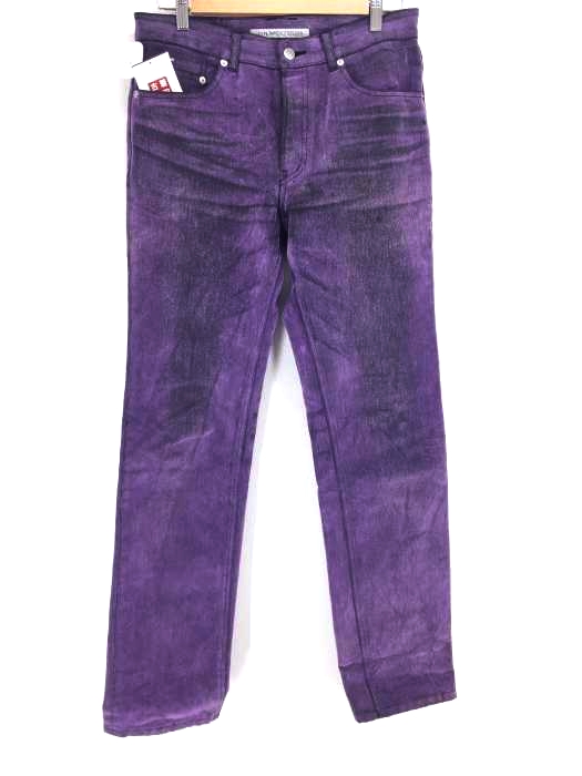 JOHN LAWRENCE SULLIVAN(ジョンローレンスサリバン) 5POCKET FLOCKED DENIM PANTS メンズ パンツ