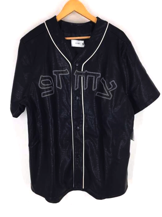 GRMY(グライミー) CALL OF YORE PU LEATHER BASEBALL SHIRT メンズ トップス