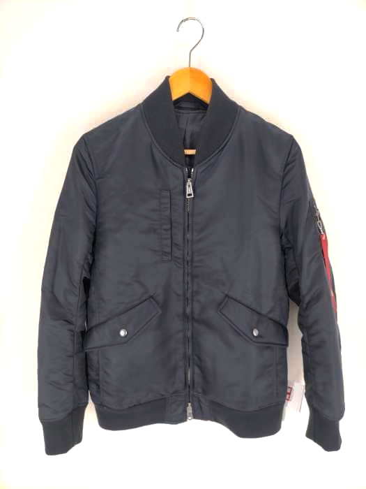 LOUNGE LIZARD（ラウンジリザード） 高密度 NYLON TWILL MA-1 メンズ アウター