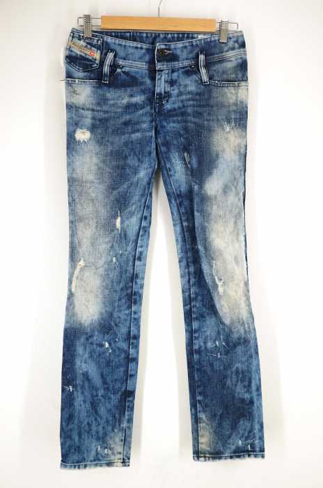 DIESEL (ディーゼル) MATIC ダメージ加工デニムパンツ メンズ パンツ