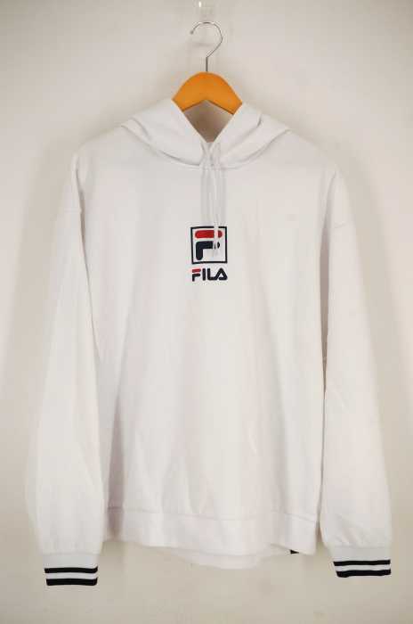 FILA （フィラ） ロゴプリントプルオーバー メンズ トップス