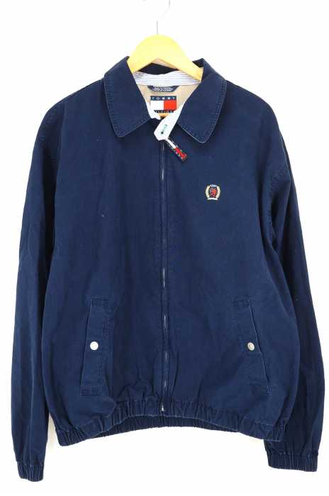 TOMMY HILFIGER (トミーヒルフィガー) 90S 刺繍 スウィングトップ メンズ アウター