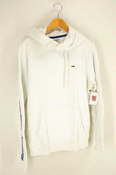 tommy jeans（トミージーンズ） ロゴテープパーカー メンズ トップス