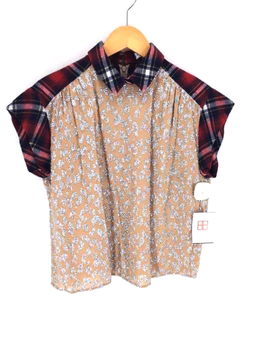 sacai luck（サカイラック） 切替チェックシャツ メンズ トップス