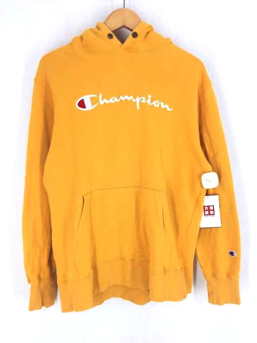 Champion（チャンピオン） REVERSE WEAVE ロゴ刺繍フーディ レディース トップス
