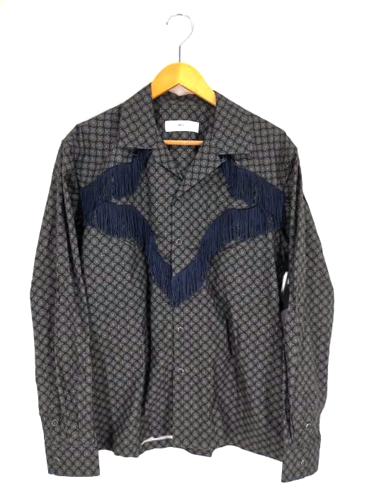 TOGA VIRILIS（トーガビリリース） FRINGE SHIRT メンズ トップス