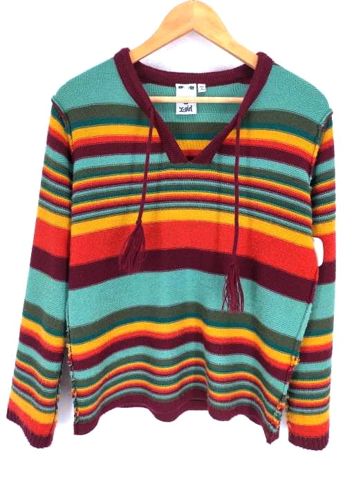 X-girl（エックスガール） FLARE SLEEVE KNIT TOP レディース トップス