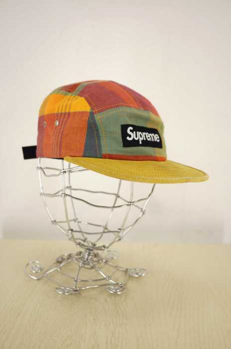 Supreme (シュプリーム) 13SS Madras Camp Cap メンズ 帽子