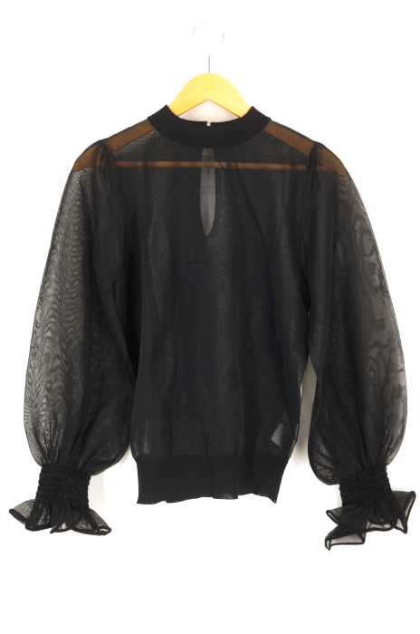 RBS Ray BEAMS （アールビーエス レイビームス） シアービッグパフスリーブプルオーバー レディース トップス