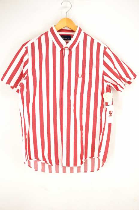 FRED PERRY （フレッドペリー） S/S ストライプボタンダウンシャツ メンズ トップス