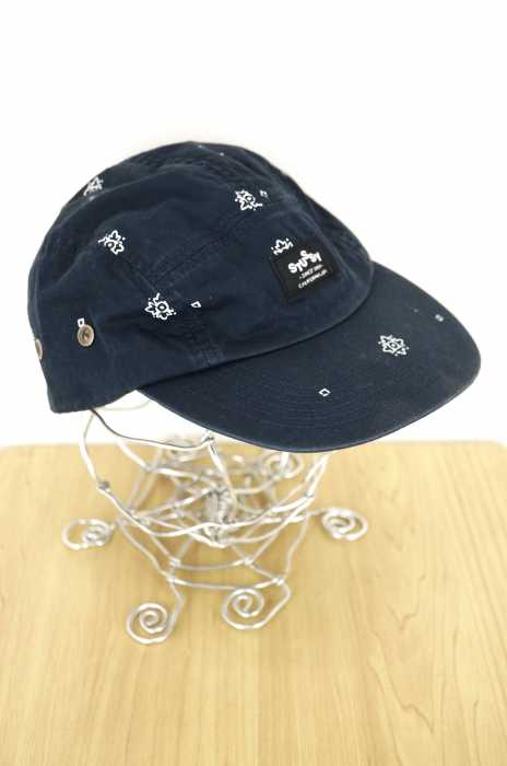 STUSSY （ステューシー） 総柄キャンプキャップ メンズ 帽子