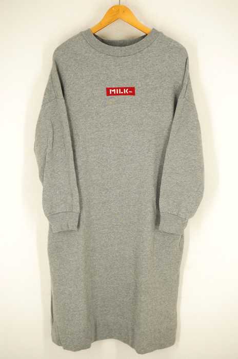 MILKFED.(ミルクフェド) BAR SWEAT DRESS レディース ワンピース