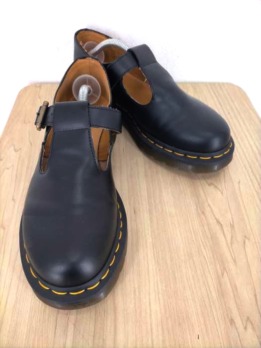 Dr.Martens（ドクターマーチン） POLLEY T BAR BLACK SMOOTH レディース シューズ