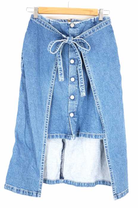 moussy （マウジー） FRONT RIBBON SKIRT レディース スカート