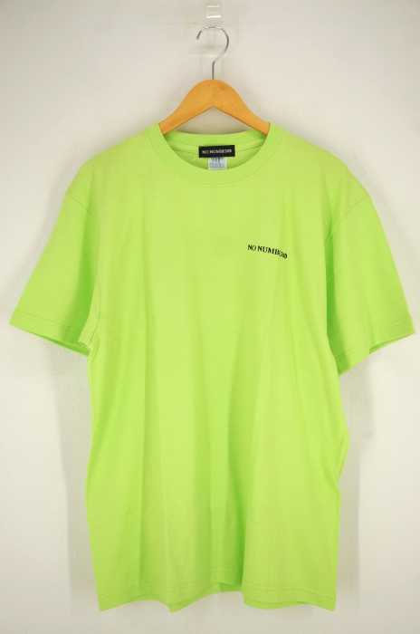 NO NUMBERS(ノーナンバーズ) バックプリントTシャツ メンズ トップス