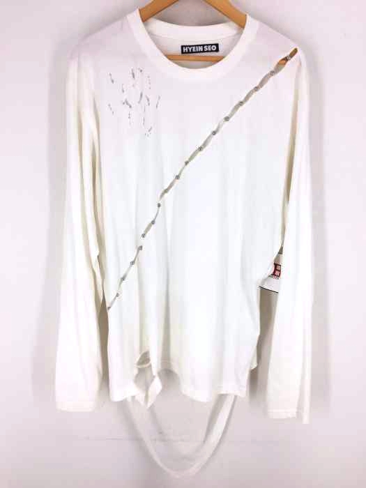 HYEINSEO（ヘインソ） SLASHED T-SHIRT メンズ トップス