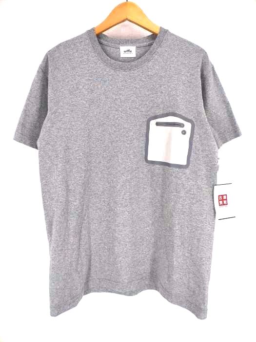 WIFFLE(ウィッフル) ポケット付きTシャツ メンズ トップス