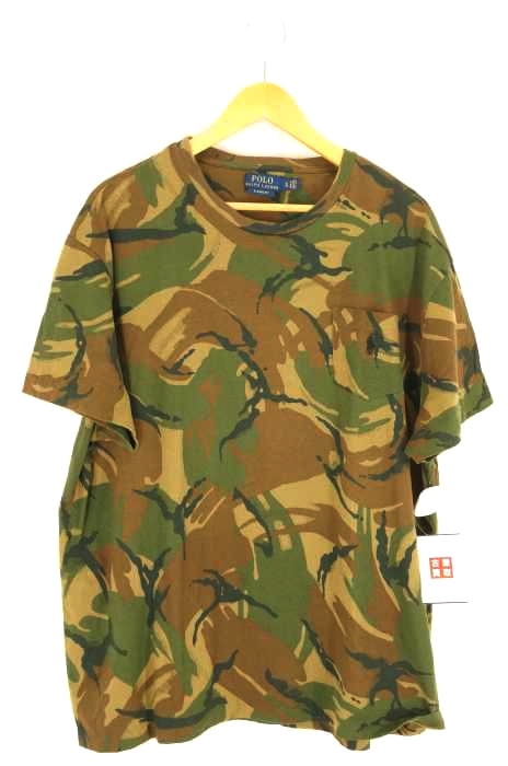 POLO RALPH LAUREN(ポロラルフローレン) カモ柄クルーネックTシャツ メンズ トップス