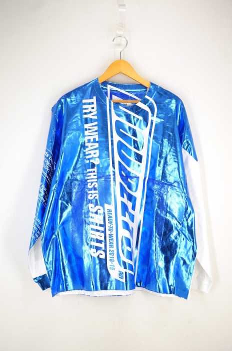 doublet(ダブレット) SNACK FOIL PACKAGE LONG SLEEVE T-SHIRT メンズ トップス