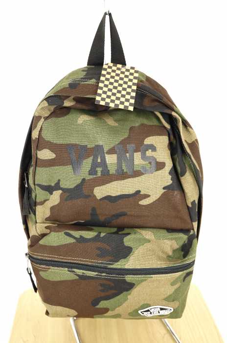 VANS （バンズ ） カモ柄 ロゴプリント バックパック レディース バッグ