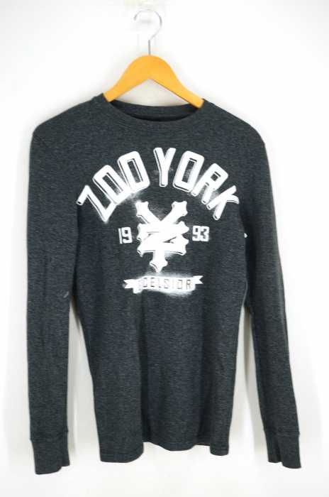 ZOO YORK（） ロゴプリント長袖シャツ メンズ トップス