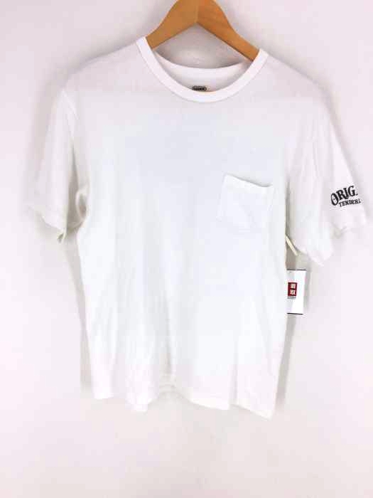TENDERLOIN（テンダーロイン） STANCARD 胸ポケット バックプリント Tシャツ メンズ トップス