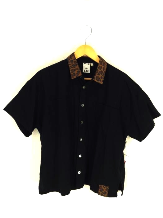 X-girl(エックスガール) OMBRE PLAID SHIRT レディース トップス