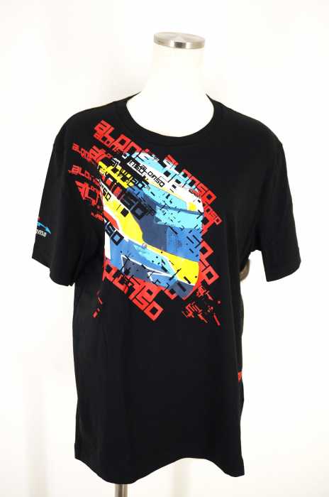PUMA Ferrari (プーマフェラーリ) アロンソヘルメットTシャツ メンズ トップス