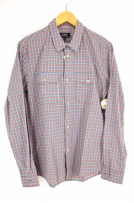A.P.C. （アーペーセー） チェック柄ボタンシャツ メンズ トップス