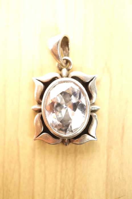S&A(エスアンドエー) ストーン装飾ペンダントトップ メンズ アクセサリー