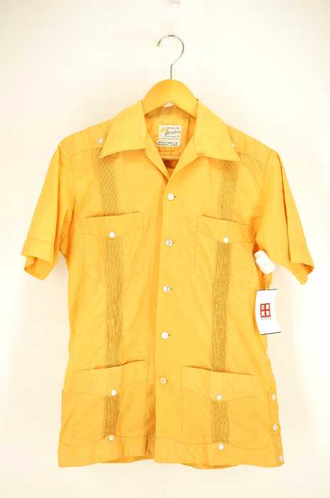 USED古着 (ユーズドフルギ) 60S キューバシャツ メンズ トップス